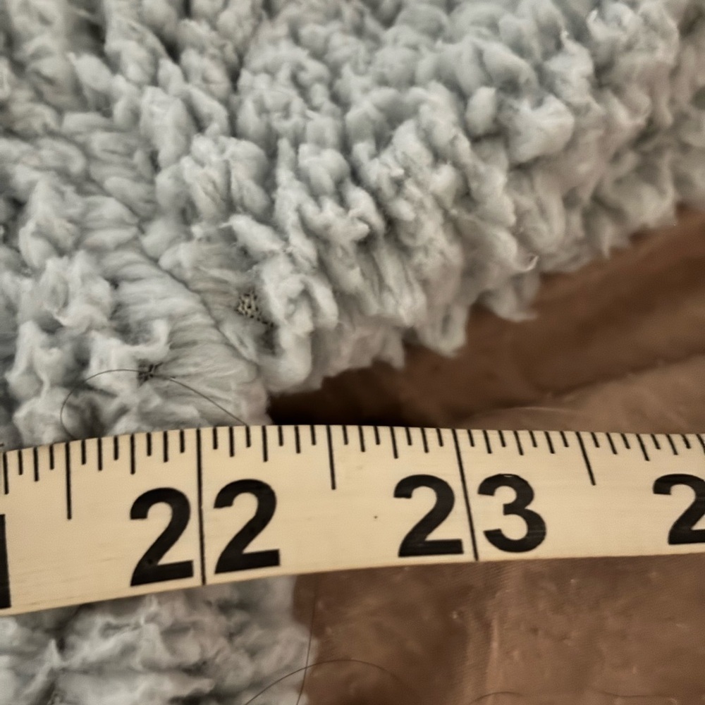 Aeropostale Light Blue Teddy Jacket small - Picture 10 of 10